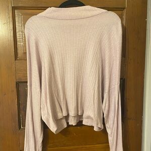 Lucky Brand Soft Pink Knit Top